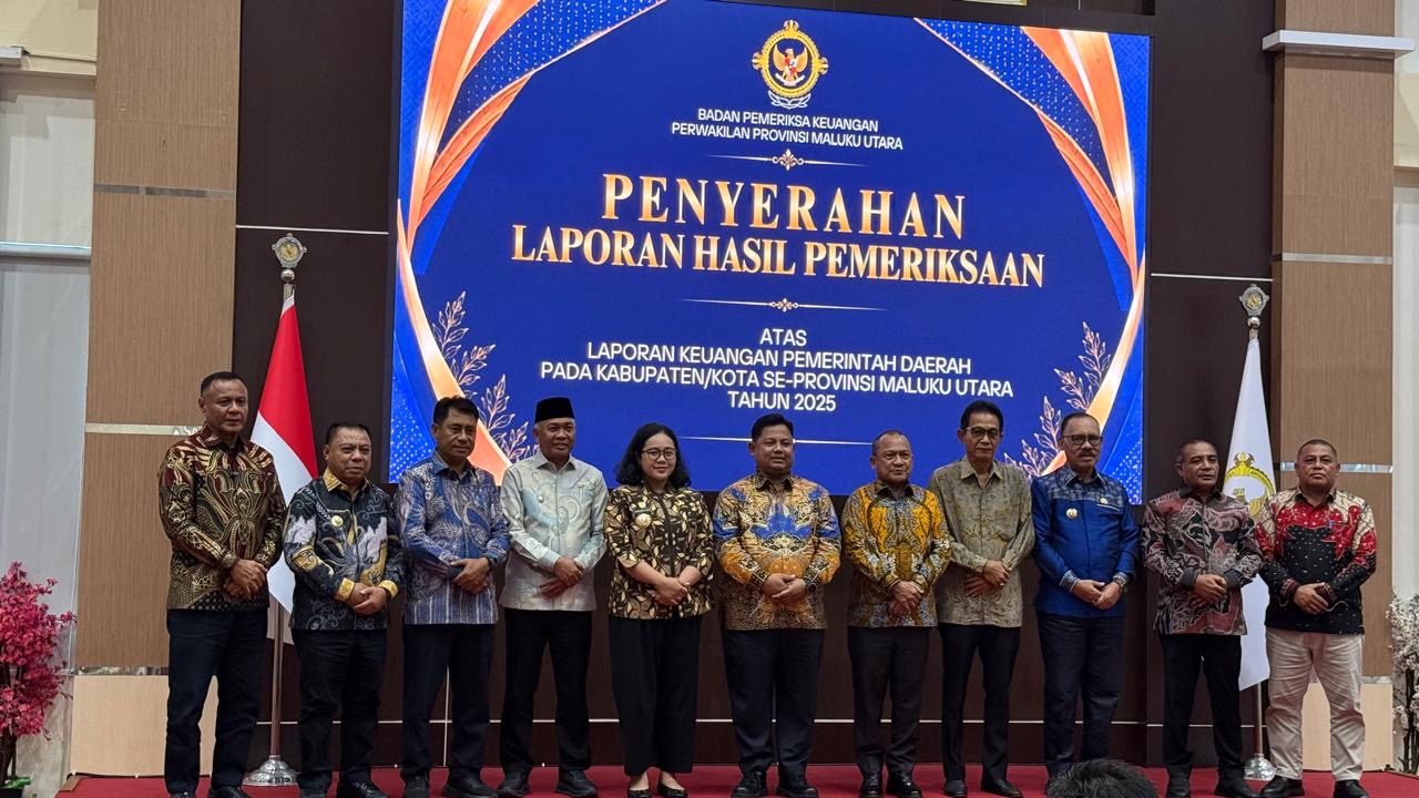 HALMAHERA TIMUR KEMBALI RAIH OPINI WTP ATAS LKPD TAHUN ANGGARAN 2025