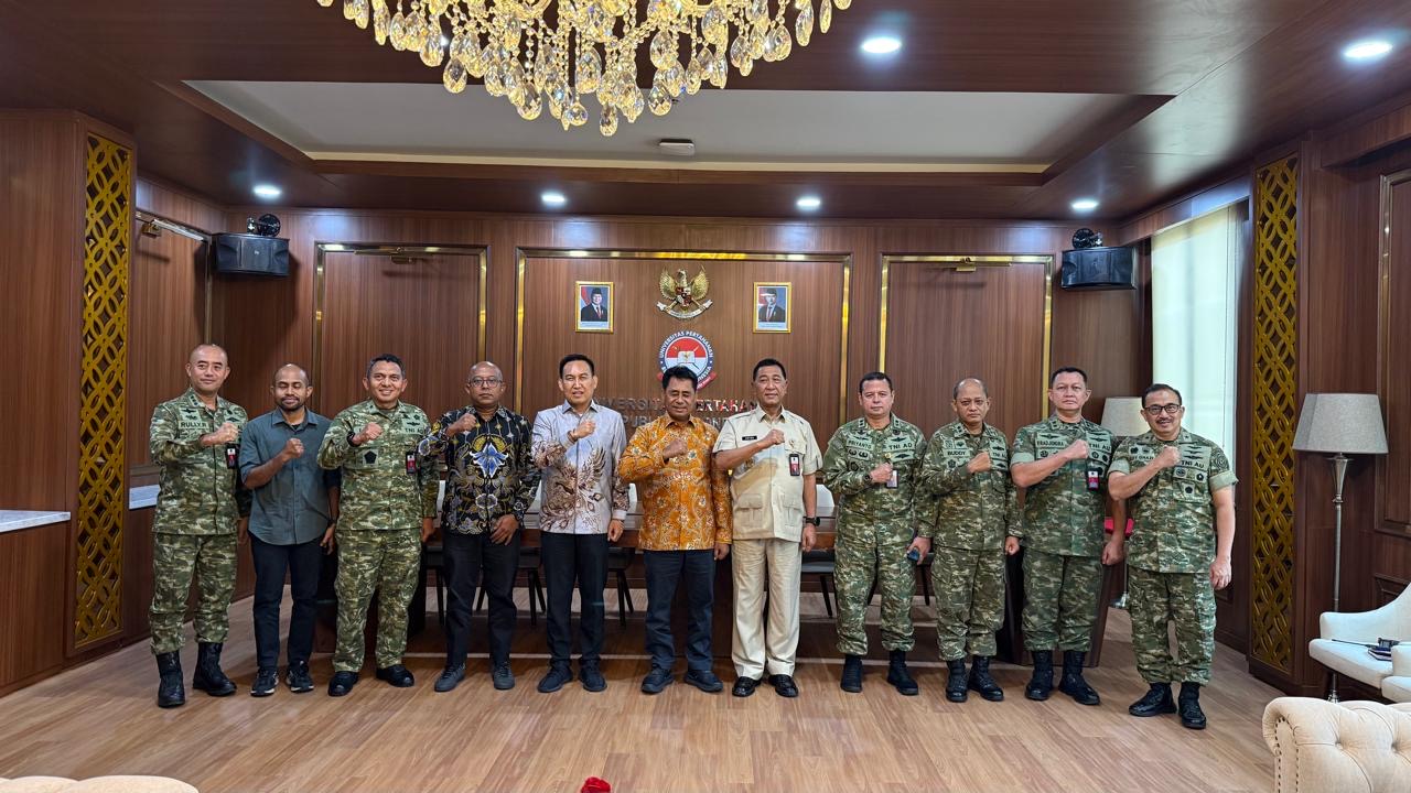 Kunjungi Universitas Pertahanan RI, Bupati Halmahera Timur Bahas Sekolah Vokasi