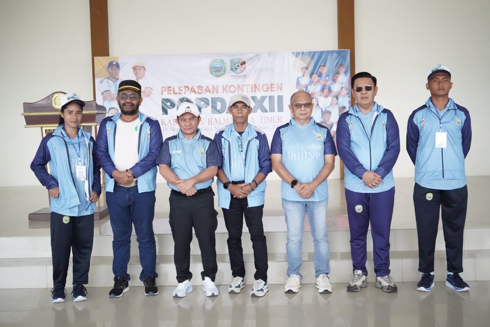 Wakil Bupati Anjas Taher Resmi Lepas 101 Atlet POPDA XII Halmahera Timur