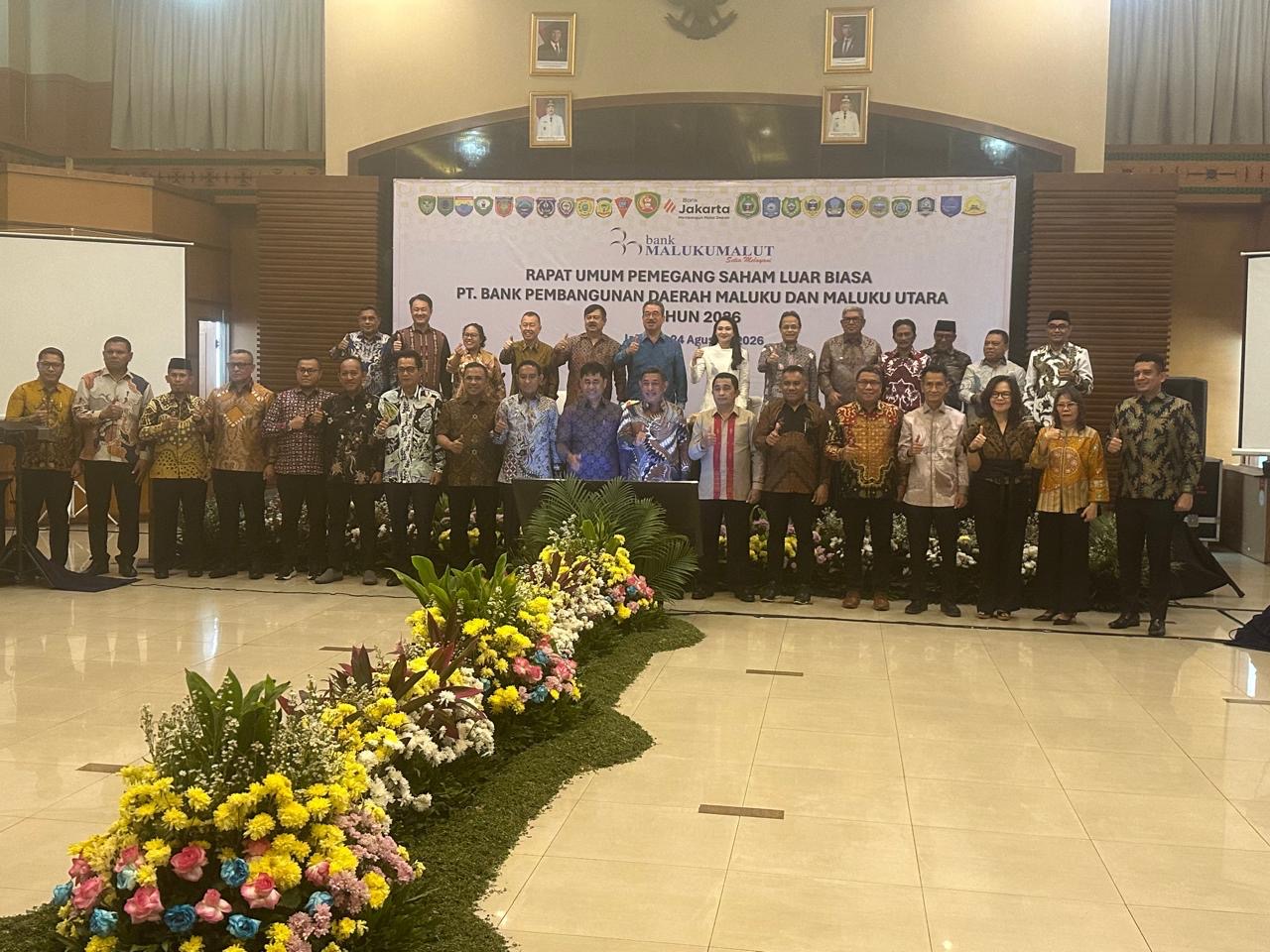 Bupati Halmahera Timur Hadiri RUPS Luar Biasa PT Bank Maluku dan Maluku Utara di Jakarta