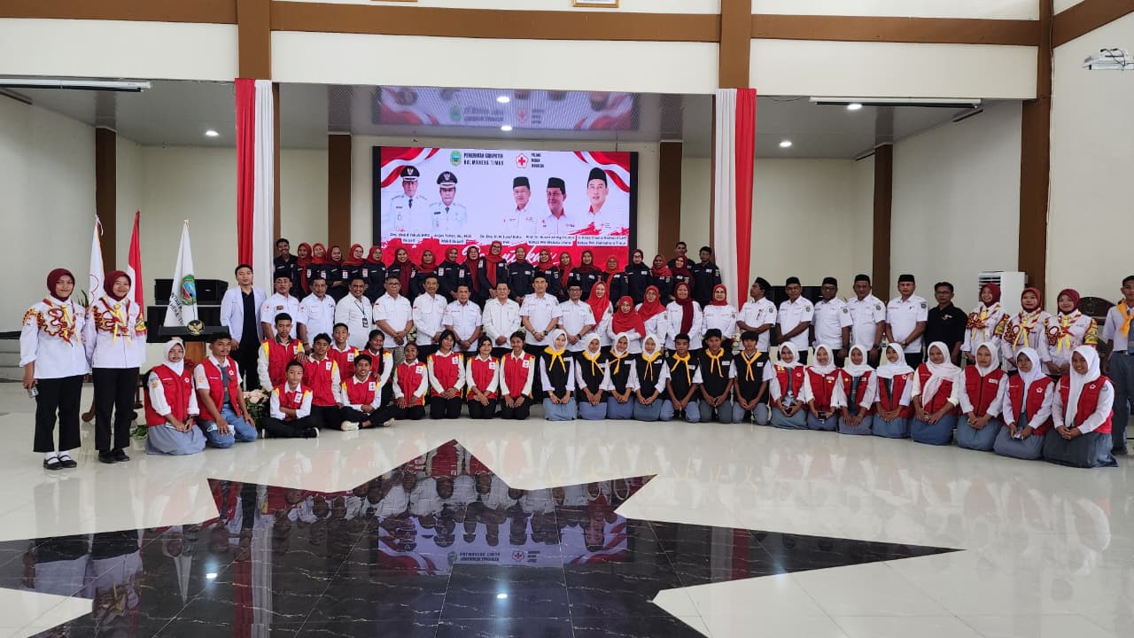 PMI Haltim Resmi Dilantik, Bupati Ubaid Tekankan Sinergi Kemanusiaan dan Ketersediaan Darah