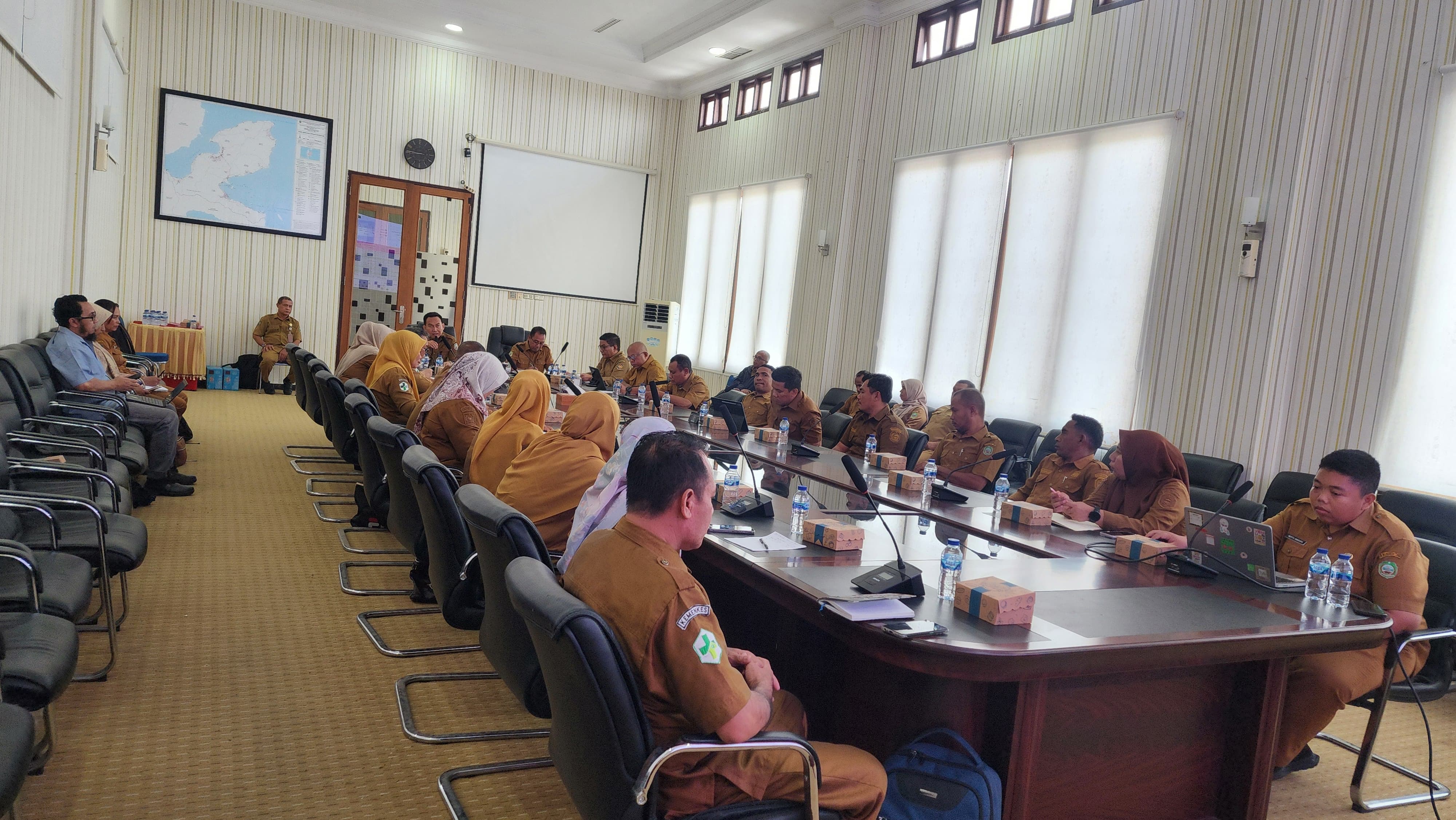 Sekda Haltim Soroti Kendala Penatausahaan Keuangan Puskesmas, Dorong Percepatan Pelaporan