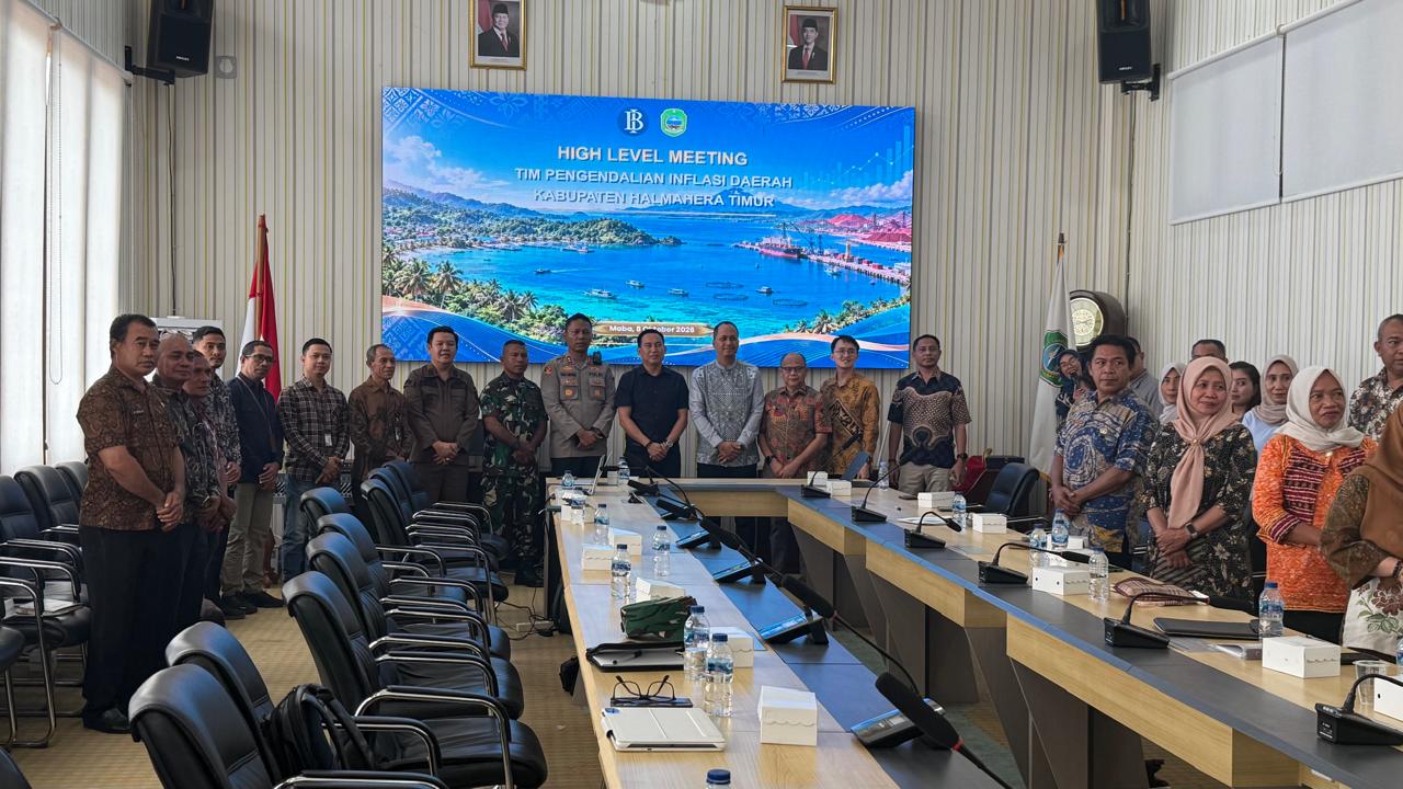 Inflasi Maluku Utara 5,72 Persen, TPID Haltim Perkuat Langkah Pengendalian Harga